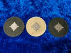 Duitse Oberschutzen Mouw Emblemen - Set van 3, Ophalen of Verzenden, Overige soorten, Duitsland, Embleem of Badge