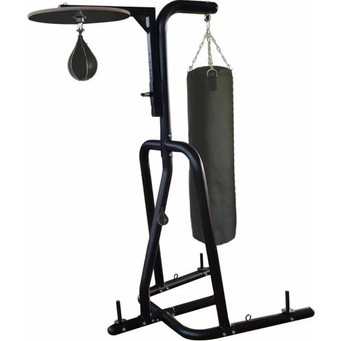 Multifunctionele boksstandaard met Classic Bokszak+speelbal, Sport en Fitness, Vechtsporten en Zelfverdediging, Zo goed als nieuw