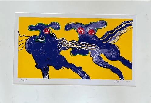 PETER DIEM  zeefdruk, Antiek en Kunst, Kunst | Litho's en Zeefdrukken, Ophalen of Verzenden