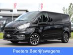 Ford Transit Custom 320 2.0 TDCI L1H1 Sport Camera, Cruise,, 4 cilinders, Zwart, Leder, Diesel