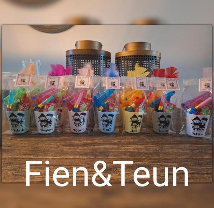 Fien&Teun/Woezel & Pip traktatie, Kinderen en Baby's, Kinderspulletjes, Nieuw, Ophalen of Verzenden