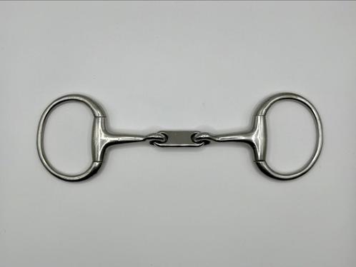 Bustrens dubbelgebroken, 13,5cm anatomisch Dr. Bristol bit, Dieren en Toebehoren, Paarden en Pony's | Hoofdstellen en Tuigage