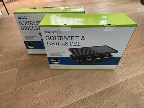 BCC Gourmet & Grillset – 2x, een gloednieuw!, Witgoed en Apparatuur, Grillplaten, Zo goed als nieuw, Ophalen of Verzenden