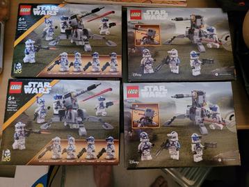 lego star wars 75345  4x nieuw in doos  beschikbaar voor biedingen