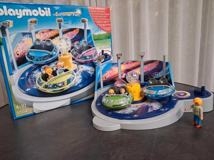 Playmobil Kermis Breakdance 5554, Kinderen en Baby's, Speelgoed | Playmobil, Gebruikt, Complete set, Ophalen of Verzenden