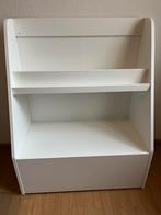 Ikea Bergig witte boekenkast met lade, Ophalen, 50 tot 100 cm, Zo goed als nieuw, Met lade(s)