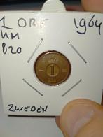 Zweden 1 Ore 1964, Verzenden, Overige landen, Losse munt