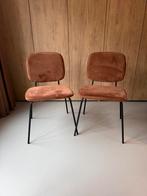 2 House Doctor Eetkamerstoelen - roestkleur, Huis en Inrichting, Stoelen, Ophalen, Twee, Bruin, Zo goed als nieuw