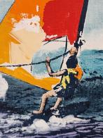 Schilderij "WINDSURFING" acryl op doek, Ophalen of Verzenden