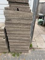 Betontegels 60x40 en betonbandjes - Gratis af te halen, Tuin en Terras, Tegels en Klinkers, Ophalen, Gebruikt, 10 m² of meer, Beton