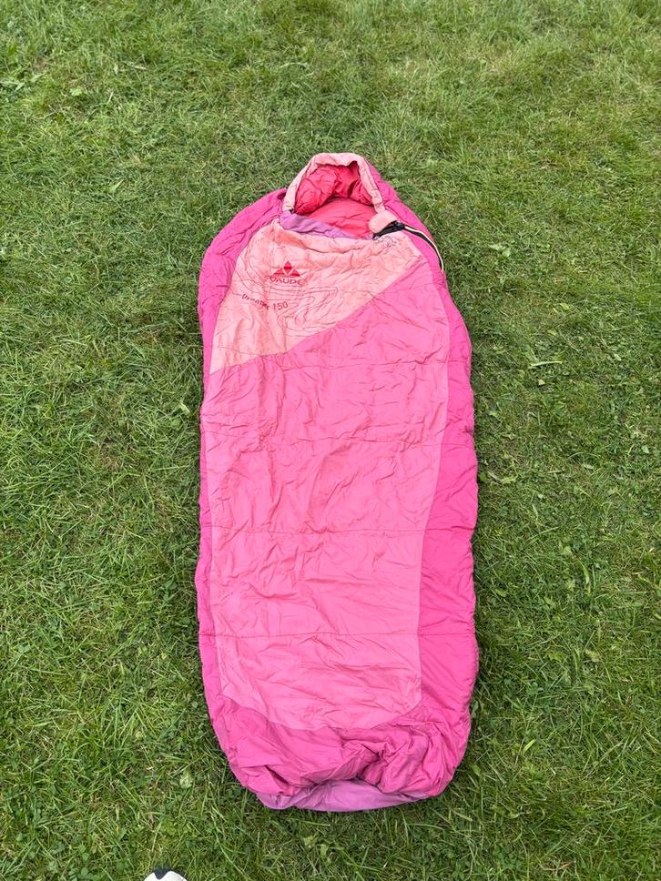 Vaude Dreamer 150 Kinderslaapzak, Caravans en Kamperen, Slaapzakken, Gebruikt, Ophalen of Verzenden