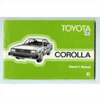 Toyota Corolla Instructieboekje 1981 #3 Engels, Auto diversen, Handleidingen en Instructieboekjes, Ophalen of Verzenden