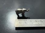 Tinnen Olifant Beeldje - Vintage Decoratie, Ophalen of Verzenden
