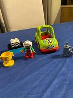 Duplo Raceauto nr5 met coureur, Ophalen of Verzenden, Zo goed als nieuw, Duplo