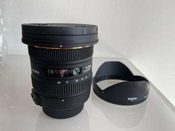 Sigma 10-20mm F3.5 EX DC HSM groothoek -  voor Nikon beschikbaar voor biedingen