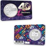 NEDERLAND PENNING 2025 40 JAAR DISCOVERY CHANNEL BU COINCARD, Ophalen of Verzenden, Overige landen, Overige waardes, Setje