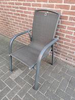 1x Le Sud tuinstoelen, Ophalen of Verzenden, Gebruikt, Aluminium, Stapelbaar