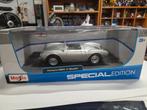 Porsche 550 A Spyder zilver special edition Maisto 1:18, Hobby en Vrije tijd, Modelauto's | 1:18, Maisto, Auto, ., Nieuw