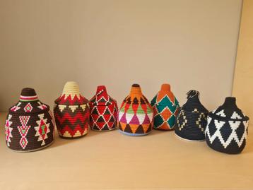 Mandjes uit Marokko. Berber mand mandje Bohemian  beschikbaar voor biedingen