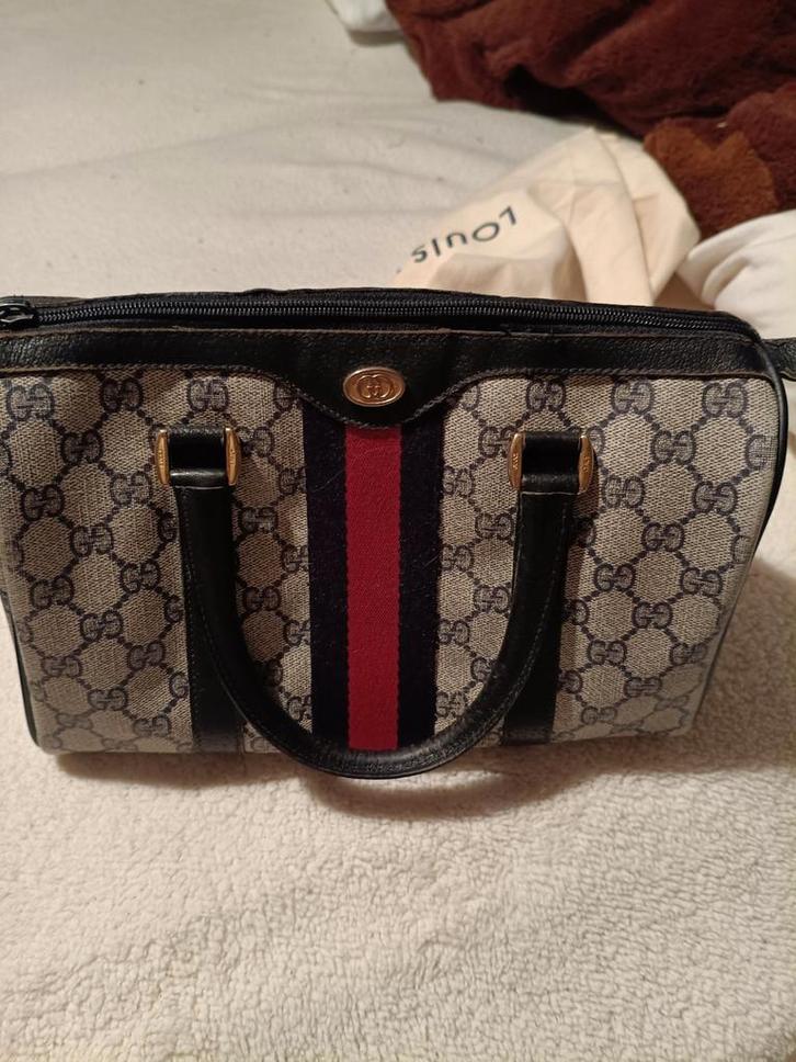 Mooie Gucci Tas te Koop, Sieraden, Tassen en Uiterlijk, Tassen | Damestassen, Gebruikt, Handtas, Overige kleuren, Ophalen of Verzenden