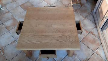 Gratis Salontafel Licht Eiken 96x96x44,5cm beschikbaar voor biedingen