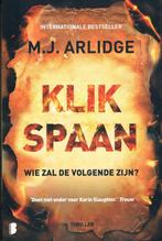 Klikspaan, Gelezen, Europa overig, Ophalen of Verzenden, M.J. Arlidge