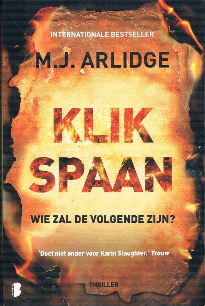 Klikspaan, Boeken, Thrillers, Gelezen, Europa overig, Ophalen of Verzenden