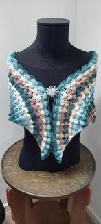 Feestelijke omslagdoek stola sjaal gehaakt met glans, Kleding | Dames, Mutsen, Sjaals en Handschoenen, Handgemaakt, Ophalen of Verzenden