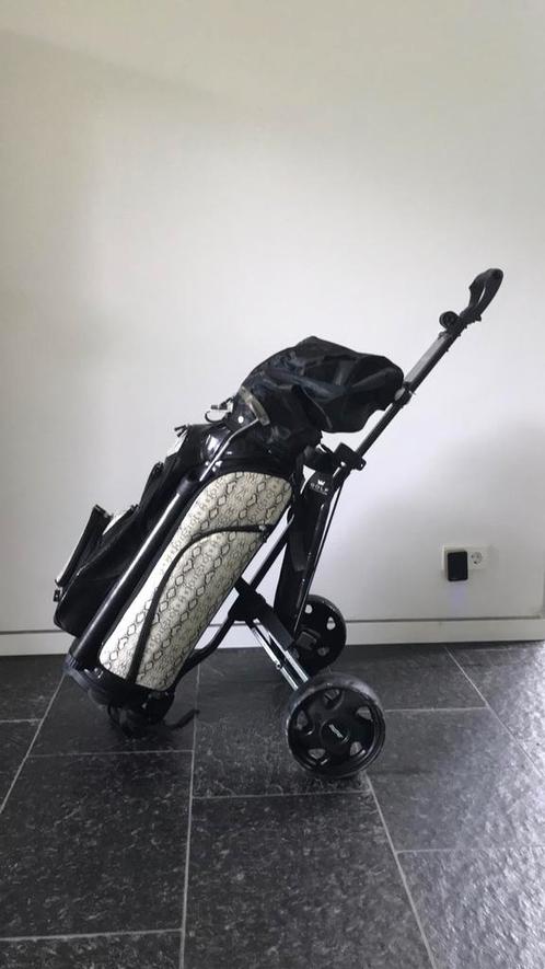 Golf Copenhagen tas met Bag Boy trolley, Sport en Fitness, Golf, Zo goed als nieuw, Tas, Overige merken, Ophalen