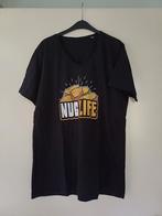 Zwart "Nug Life" shirt [europese mannenmaat M], Ophalen of Verzenden, Zo goed als nieuw, Maat 48/50 (M), Zwart
