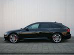 Audi A6 Avant 55 TFSI-e 367pk Quattro Pro Line S Competition, Gebruikt, 4 cilinders, Leder en Stof, Zwart