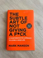 Mark Manson - The Subtle Art of Not Giving a F*ck, Ophalen of Verzenden, Zo goed als nieuw, Mark Manson