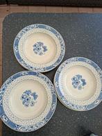 10 diepe borden Societe ceramique Butterflij, Antiek en Kunst, Antiek | Servies los, Ophalen