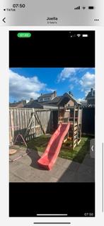 Vrij nieuw houten speeltoestel, Kinderen en Baby's, Speelgoed | Buiten | Speeltoestellen, Ophalen of Verzenden, Zo goed als nieuw