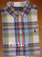 Maat 152/158 Geruit Ralph Lauren overhemd NIEUW (9511) a, Kinderen en Baby's, Kinderkleding | Maat 152, Overhemd of Blouse, Nieuw