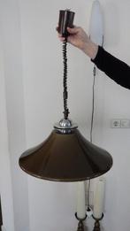 mooie vintage hanglamp van kunststof, Ophalen of Verzenden, Gebruikt, Kunststof, Minder dan 50 cm