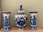 Porceleyne fles delft delftsblauw kaststel vaas vazen 1918, Antiek en Kunst, Antiek | Keramiek en Aardewerk, Ophalen