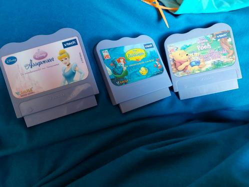 V tech 3 spellen, Kinderen en Baby's, Speelgoed | Vtech, Gebruikt, Ophalen of Verzenden