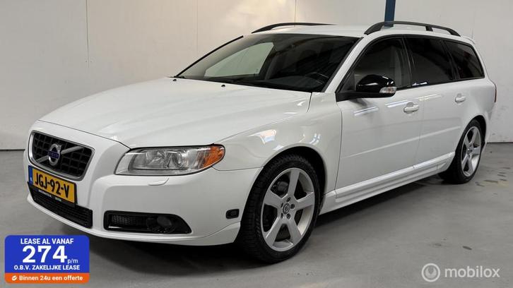 Volvo V70 2.5FT R-design AUTOMAAT / LEER, Auto's, Volvo, Bedrijf, Te koop, V70, ABS, Airbags, Airconditioning, Alarm, Bluetooth