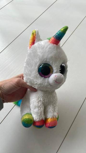 Ty beanie eenhoorn groot beschikbaar voor biedingen