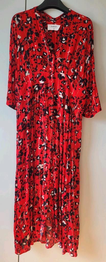 Bash midi jurk in 38 in nieuwstaat, Kleding | Dames, Jurken, Zo goed als nieuw, Maat 38/40 (M), Rood, Boven de knie, Ophalen of Verzenden