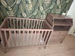 Babykamer set: commode en ledikant, Ophalen, Gebruikt, 50 tot 70 cm, 75 tot 100 cm