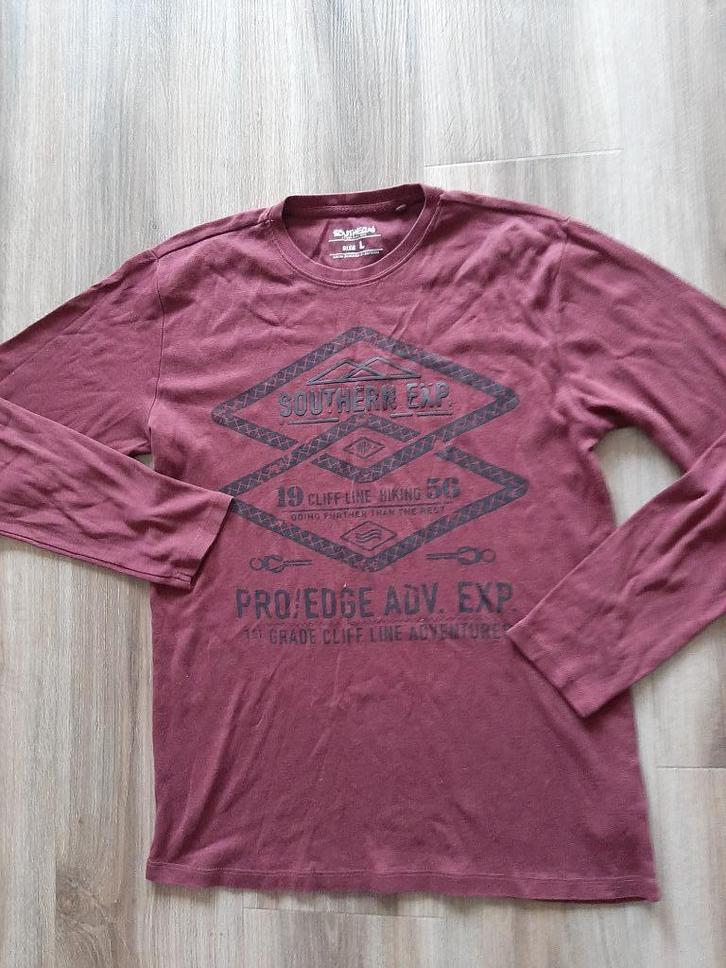 Super leuke heren shirt (maat L), Kleding | Heren, T-shirts, Zo goed als nieuw, Maat 52/54 (L), Overige kleuren, Ophalen of Verzenden