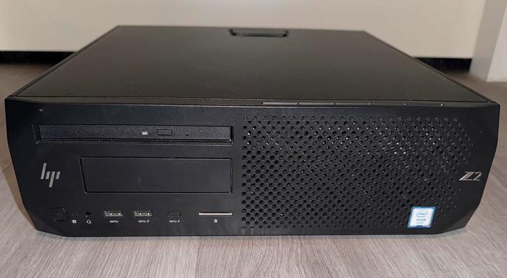 HP Z2 G4 SFF workstation, Computers en Software, Desktop Pc's, Gebruikt, 4 Ghz of meer, SSD, 32 GB, Met videokaart, Ophalen of Verzenden