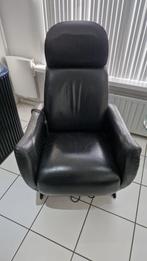 elektrisch design fauteuil jaren '90, Ophalen, Gebruikt, Leer