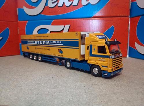 Scania 113 koeloplegger Sturm Tekno, Hobby en Vrije tijd, Modelauto's | 1:50, Nieuw, Bus of Vrachtwagen, Tekno, Ophalen of Verzenden