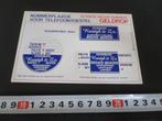 sticker Geldrop Telefoonstickers  Adviesburo Rietdijk & Zn., Ophalen, Zo goed als nieuw, Bedrijf of Vereniging
