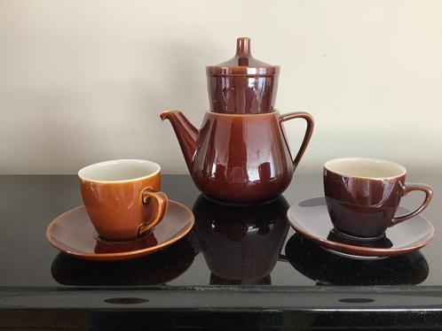 Villeroy & Boch koffiepot (nr4) - en espresso kopjes (nr5), Verzamelen, Retro, Huis en Inrichting, Ophalen of Verzenden