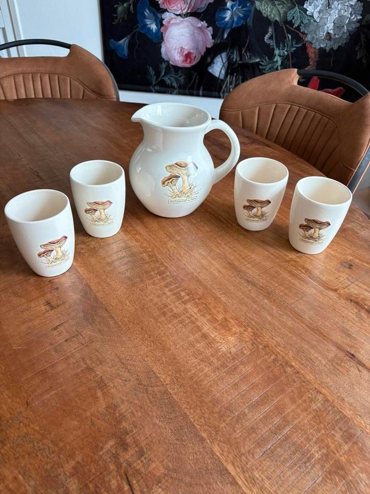 Kan en bekers Jet ter Steege Autumnal Coular, Huis en Inrichting, Keuken | Servies, Zo goed als nieuw, Kop(pen) en/of Schotel(s)