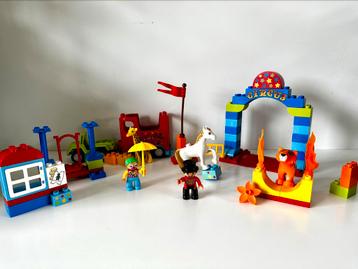 Duplo groot circus en circustransport #10504 #10550 beschikbaar voor biedingen